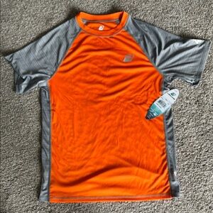 Laguna Orange and Gray Swim Shirt